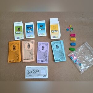 Game Of Life Replacement Pieces Money Cars People